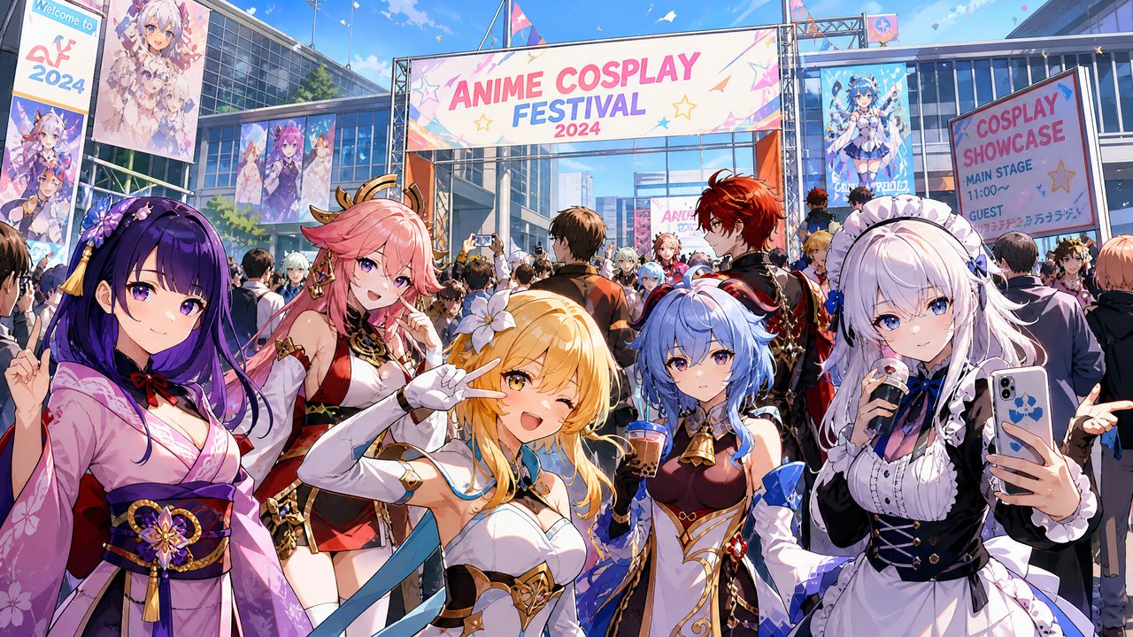 小蓝导航-漫展cosplay纪实